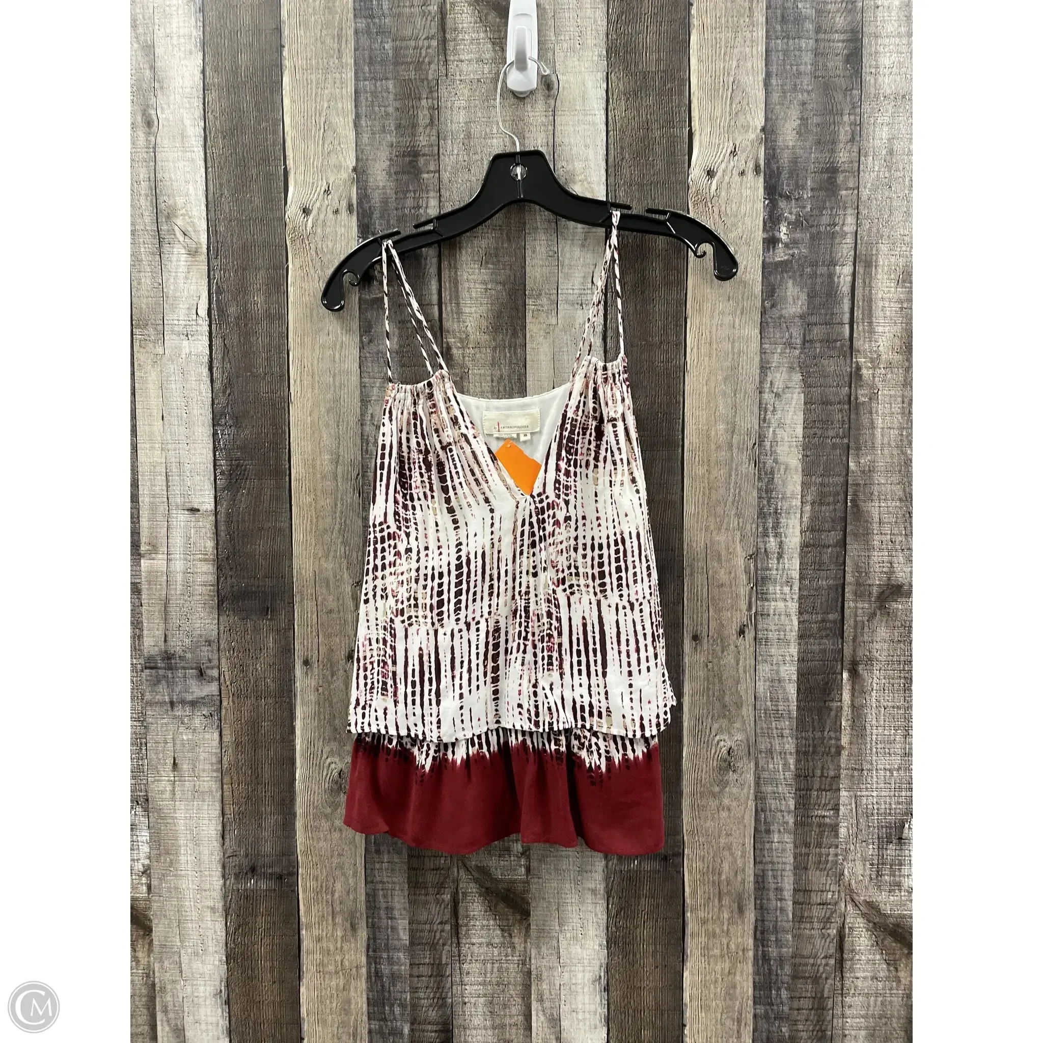 Top Sleeveless By Anthropologie In Multi-colored, Size: Xs