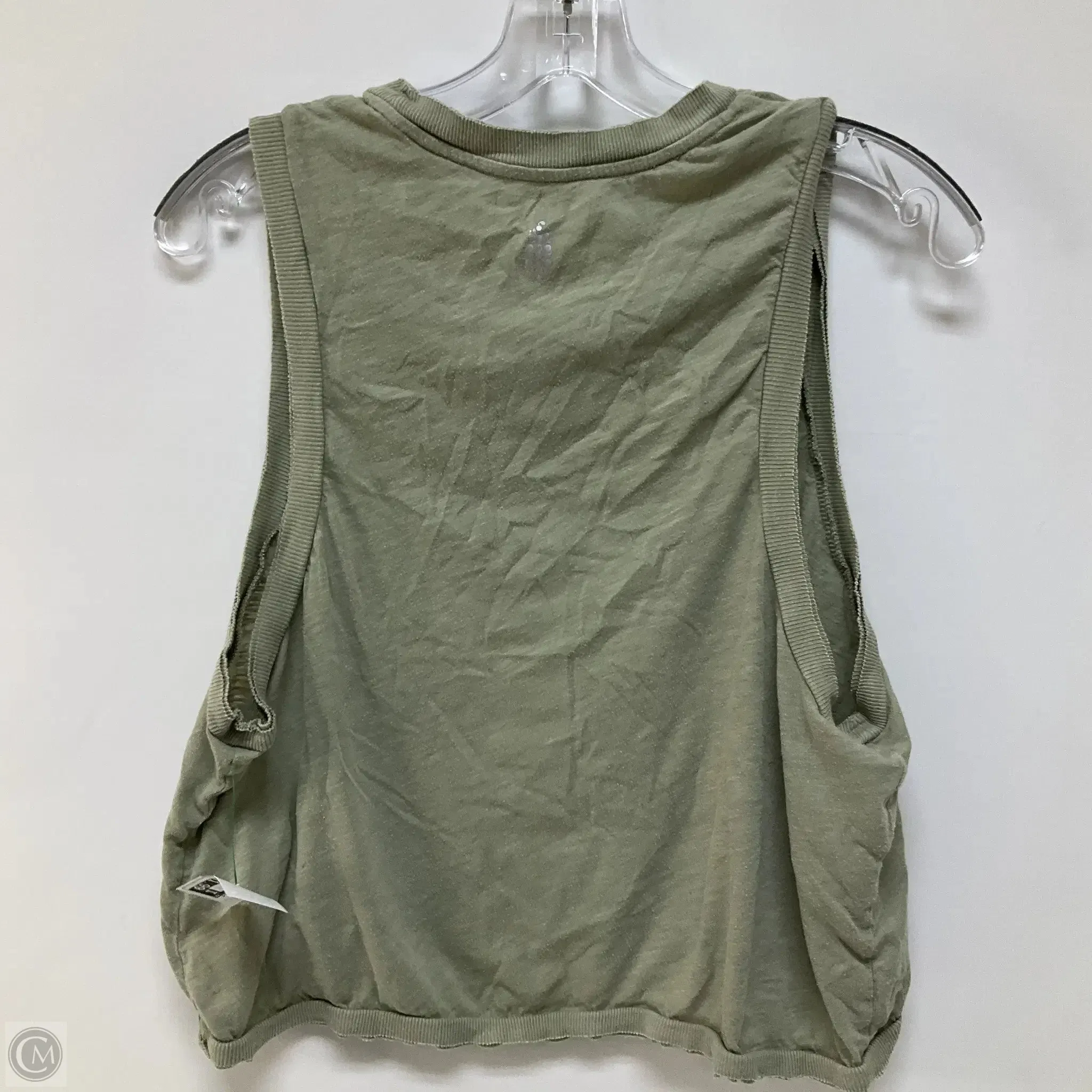 Top Sleeveless By Free People In Green, Size: S