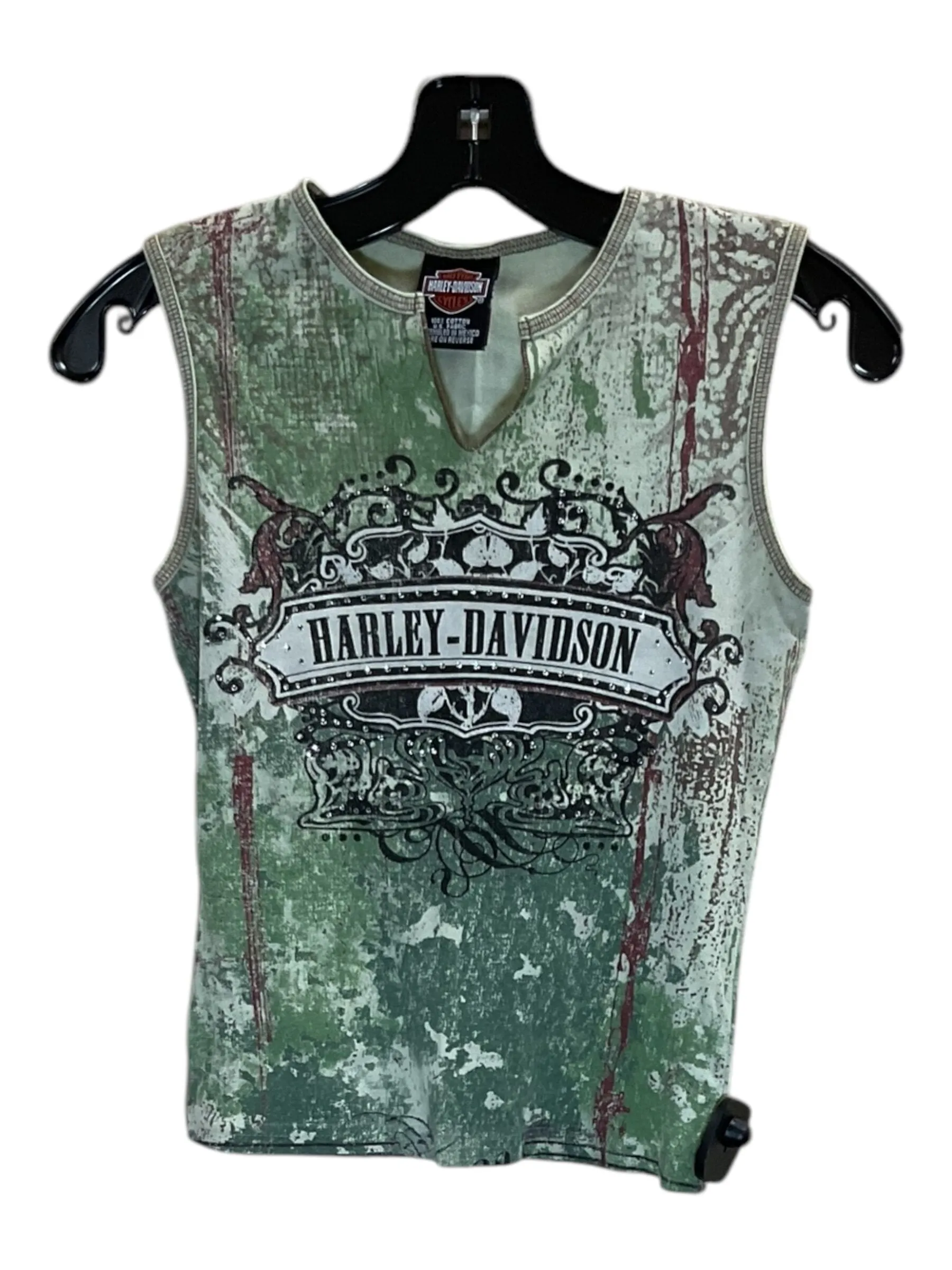 Top Sleeveless By Harley Davidson  Size: S