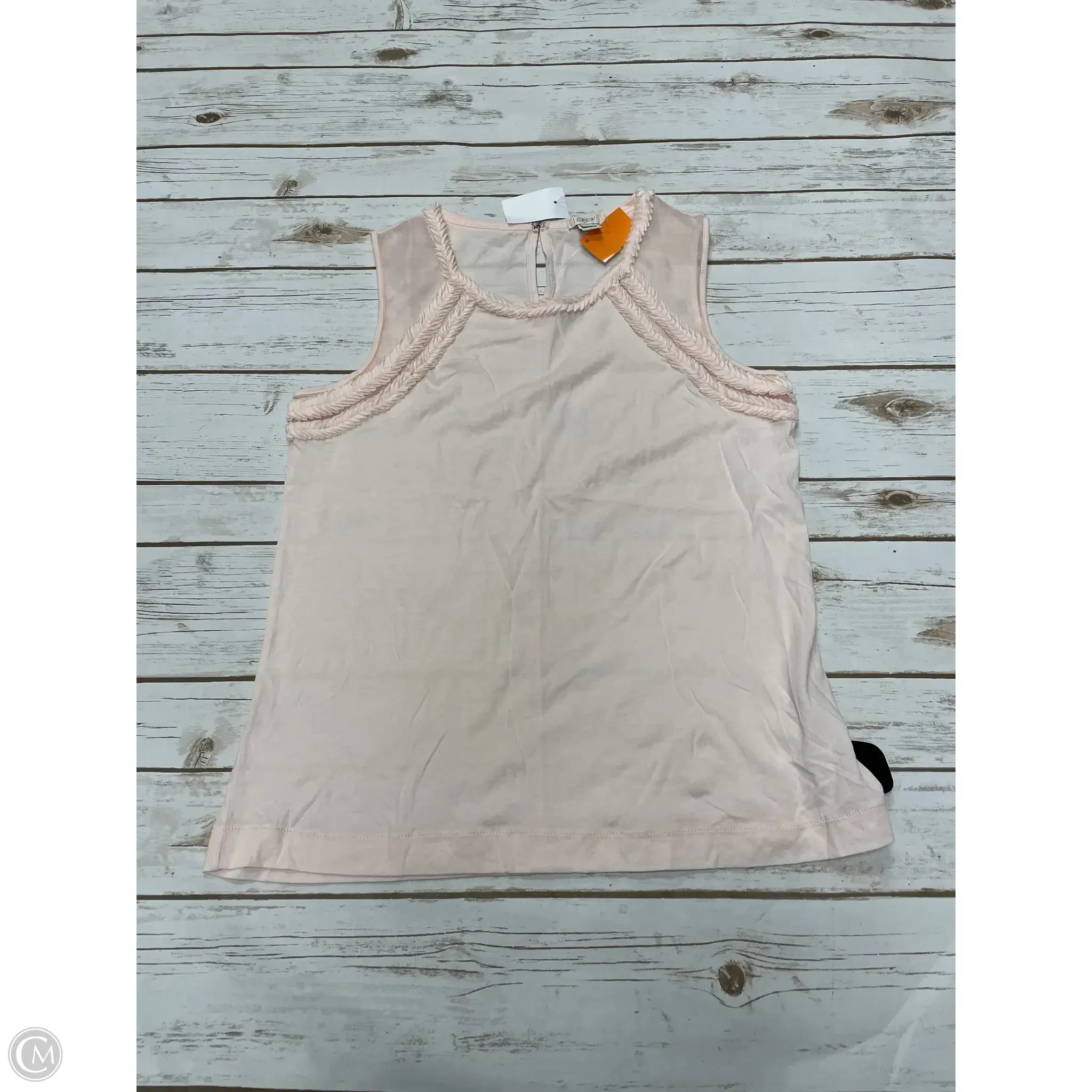 Top Sleeveless By J. Crew In Peach, Size: S