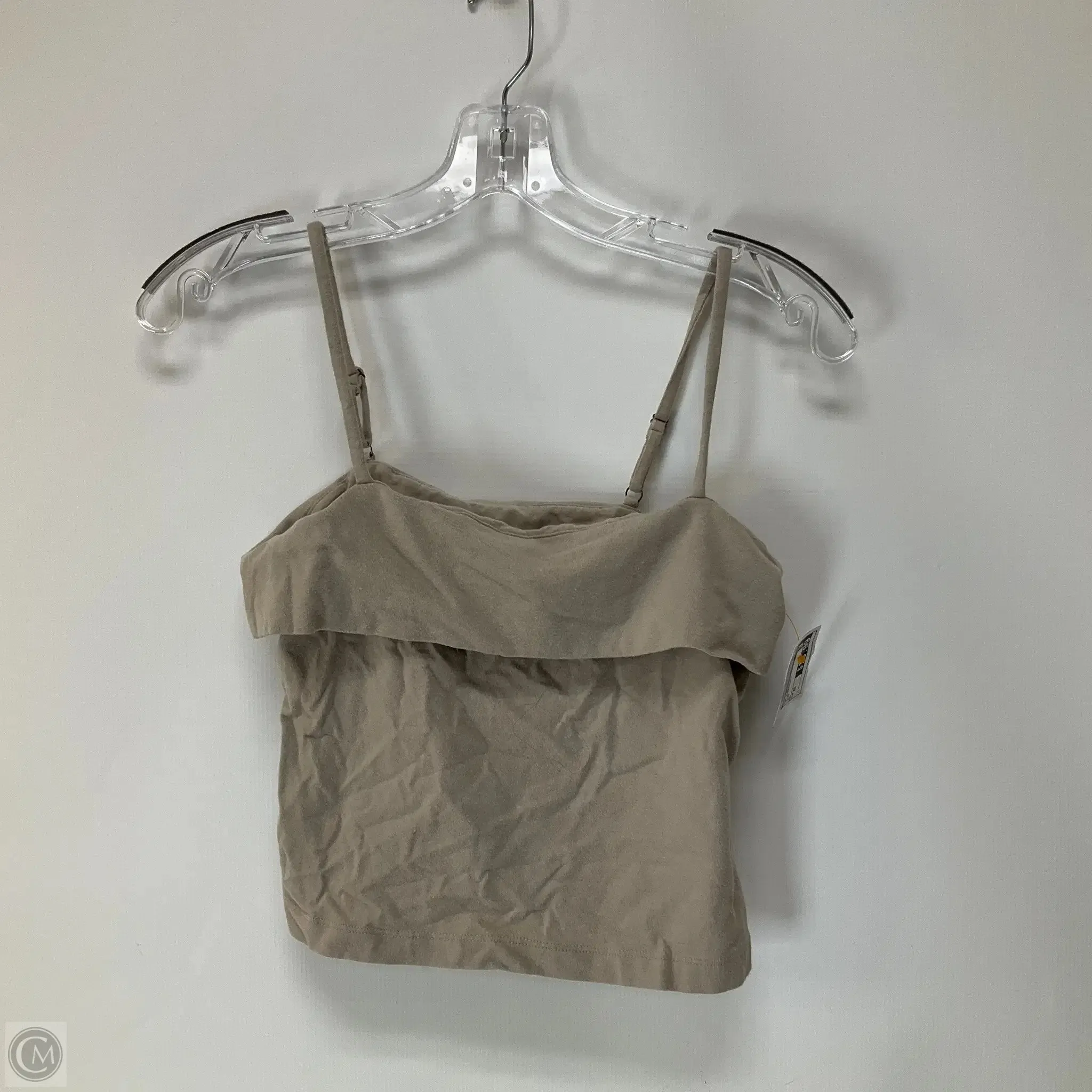 Top Sleeveless By Pilcro In Taupe, Size: Xs