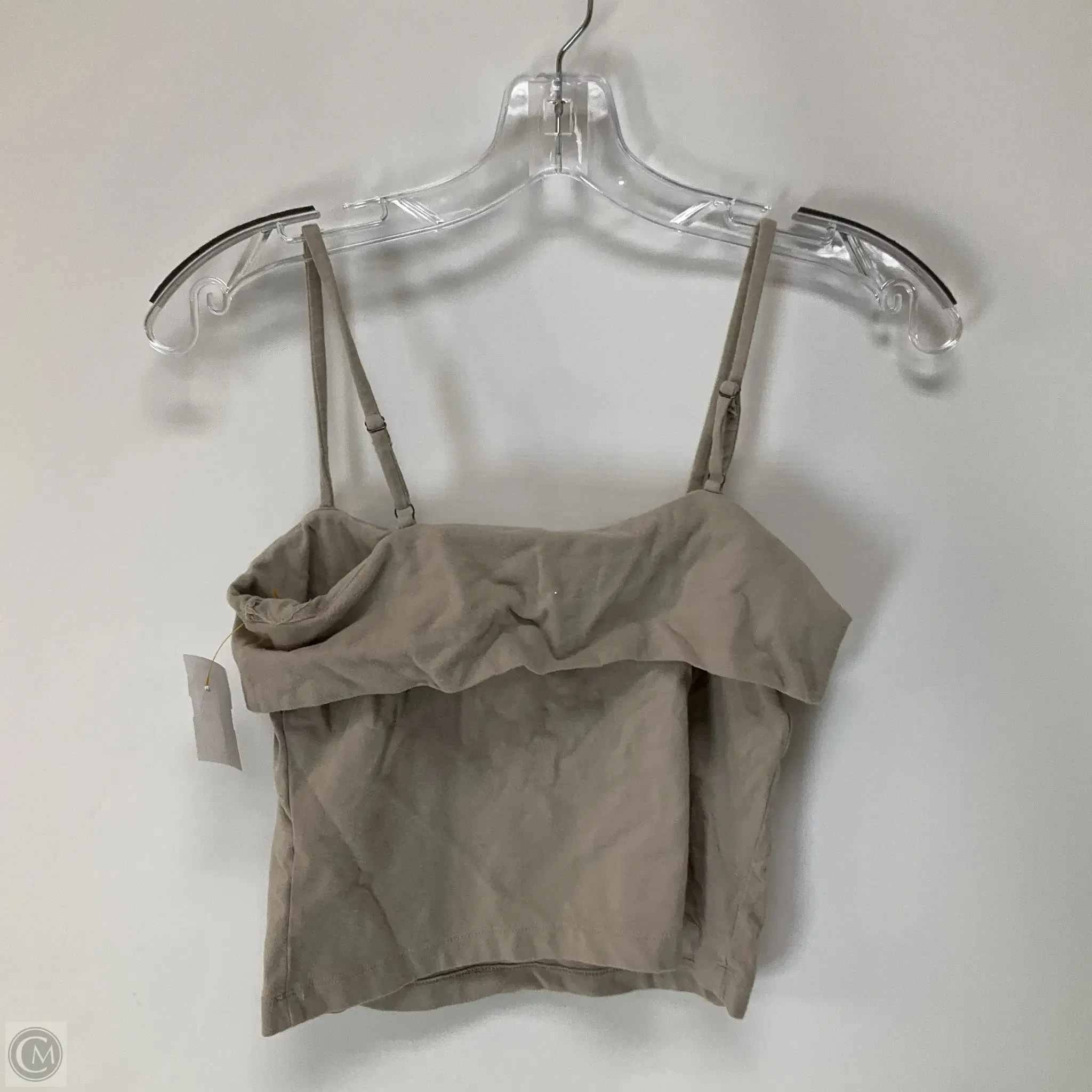 Top Sleeveless By Pilcro In Taupe, Size: Xs