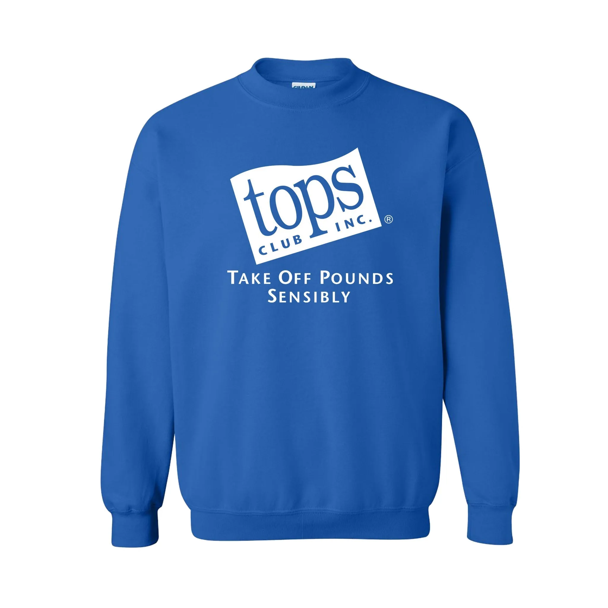 TOPS Large Logo Classic Crewneck Sweatshirt
