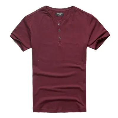 Tops Tees Short Sleeve t-shirt  men's brand fashion Slim Fit sexy V neck T shirt men 2018 New Mens Summer hot sale
