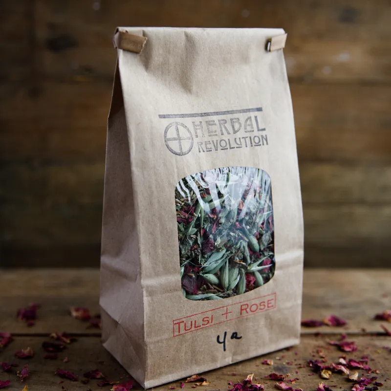 Tulsi   Rose Tea