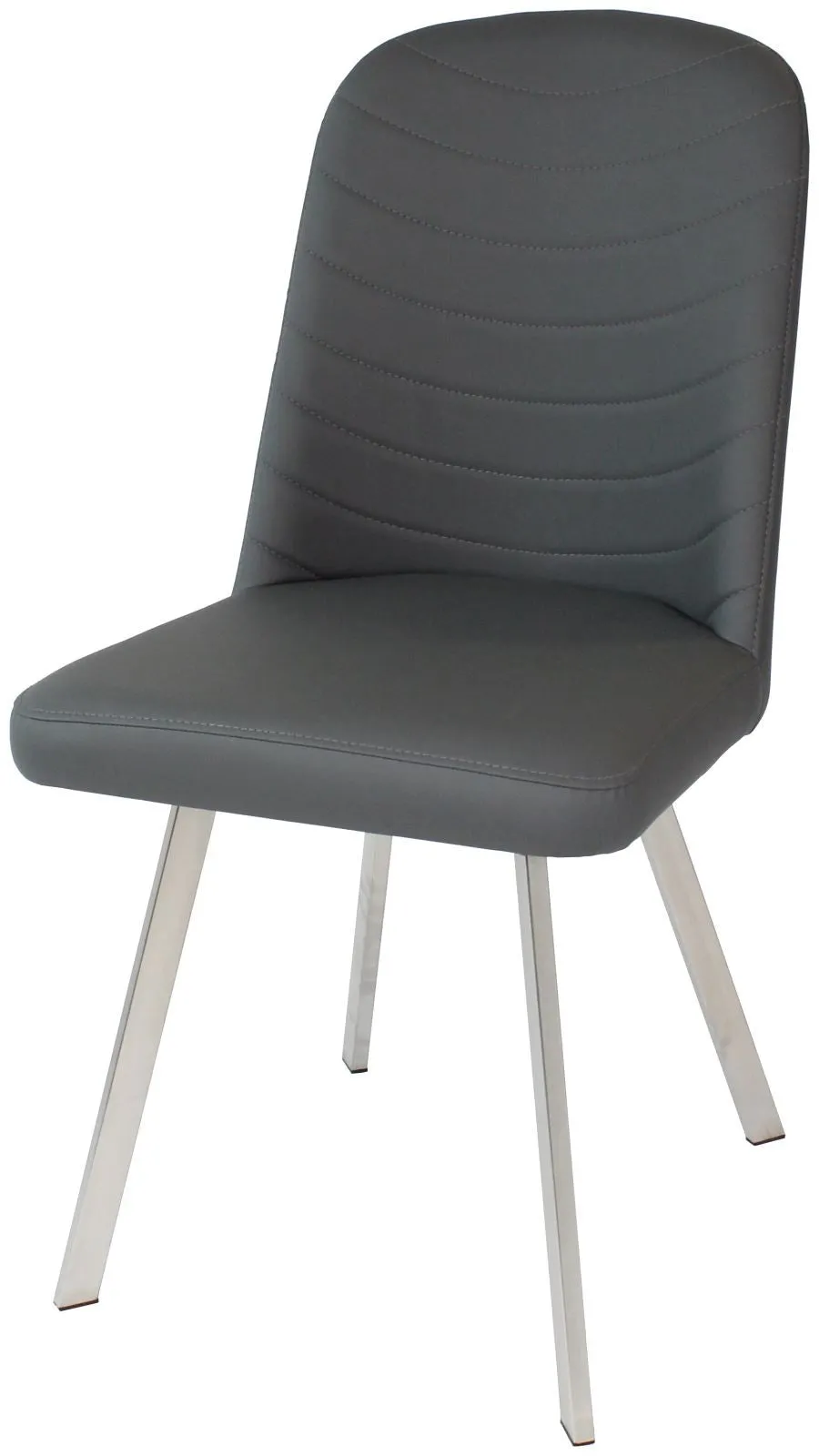Twist Dining Chair - Grey Bi Cast