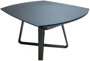 Twist Dining Table - Grey Glass