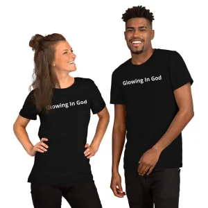 Unisex t-shirt - Glowing in God