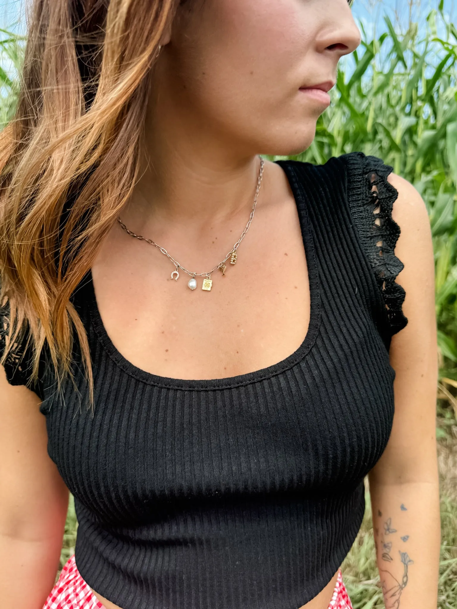 Urban Chic Tank- Black