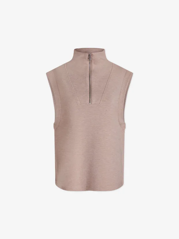 Varley Magnolia Half Zip Tank