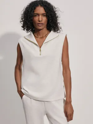 Varley Magnolia Half Zip Tank