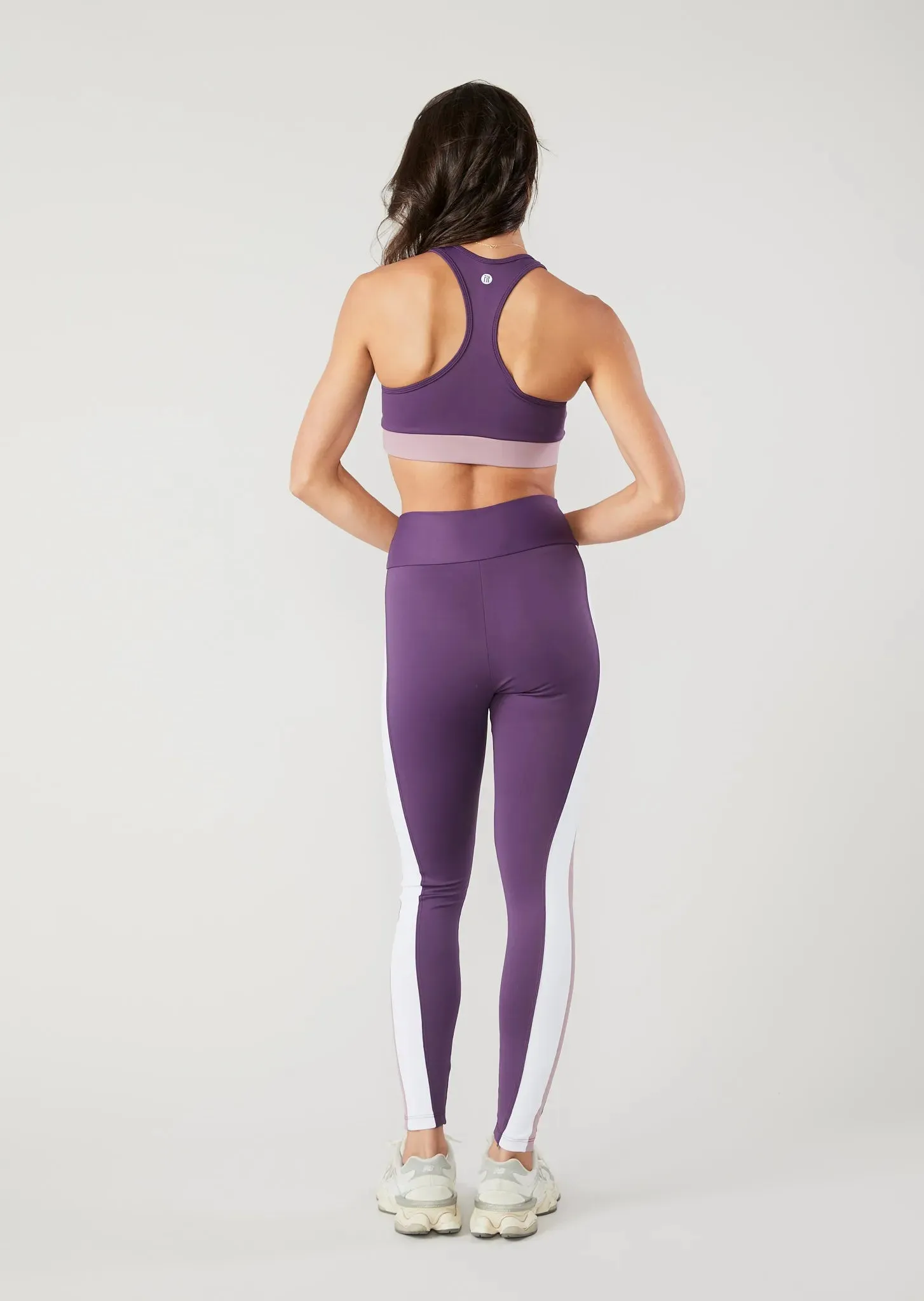 VICKY HIGH-WAISTED FULL-LENGTH LEGGING - FIG
