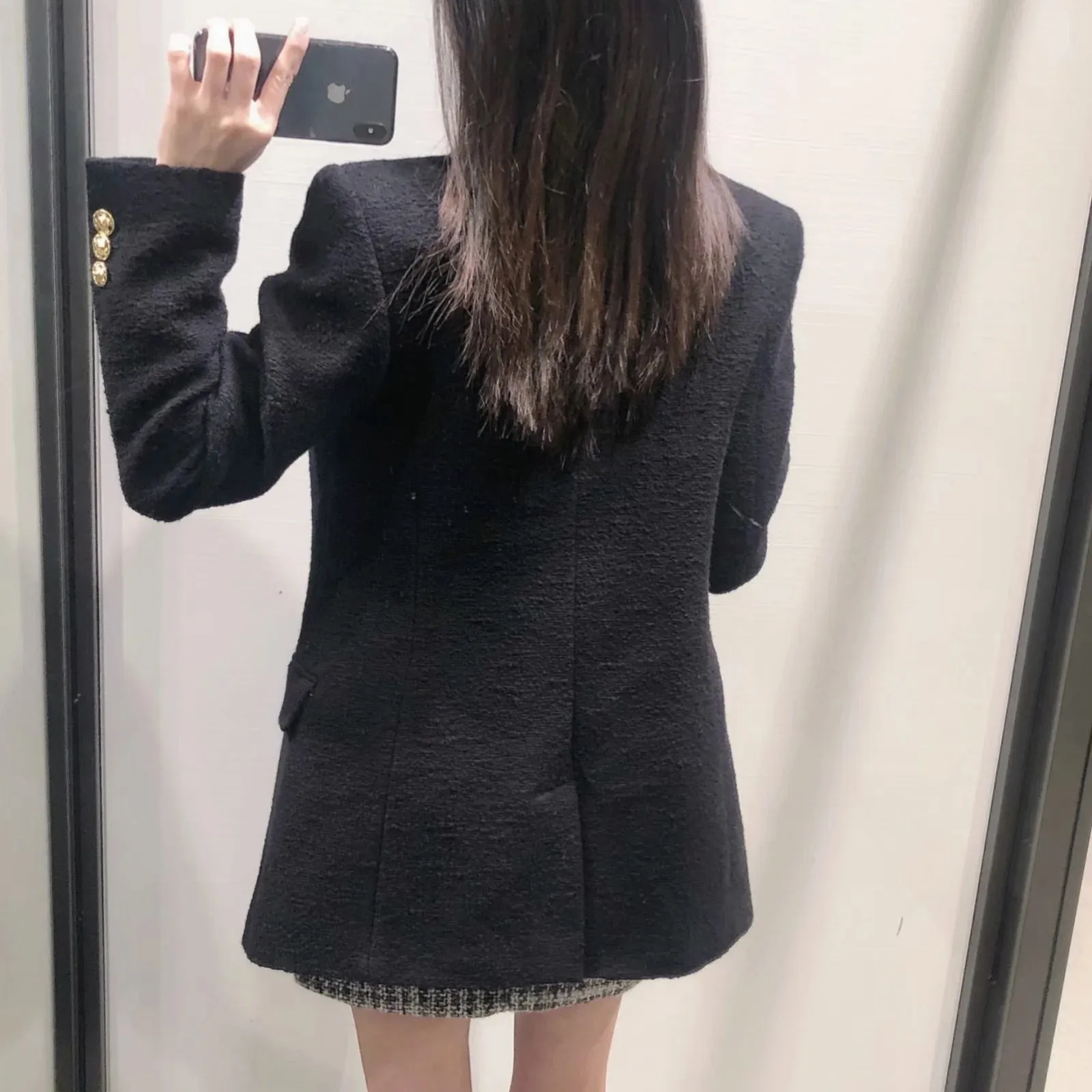 Vintage Female Outerwear Chic Tops