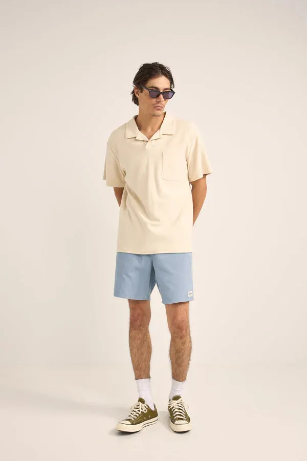Vintage Natural Terry Polo Shirt