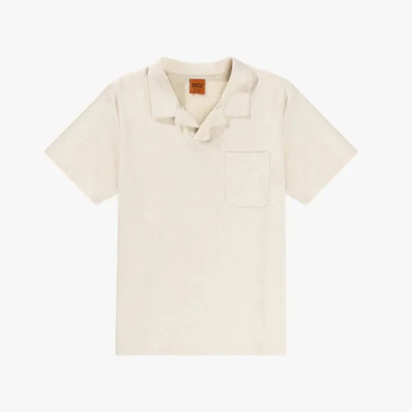 Vintage Natural Terry Polo Shirt