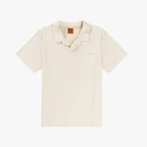 Vintage Natural Terry Polo Shirt