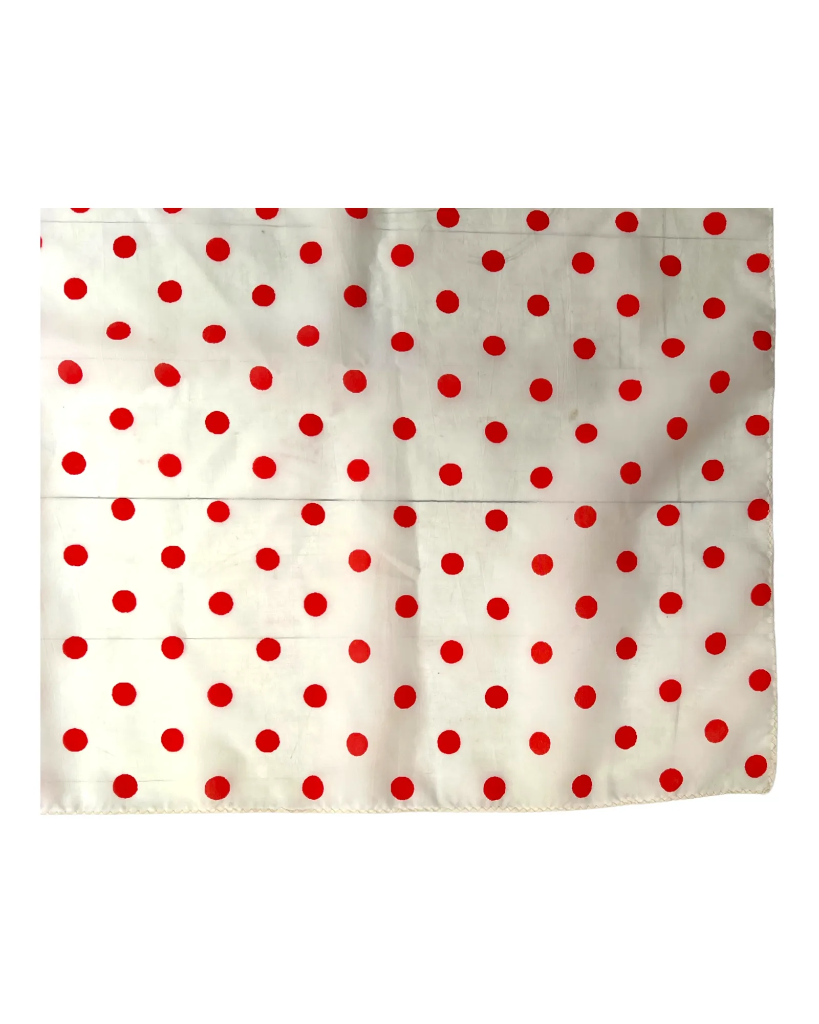 Vintage Polka Dot Scarf