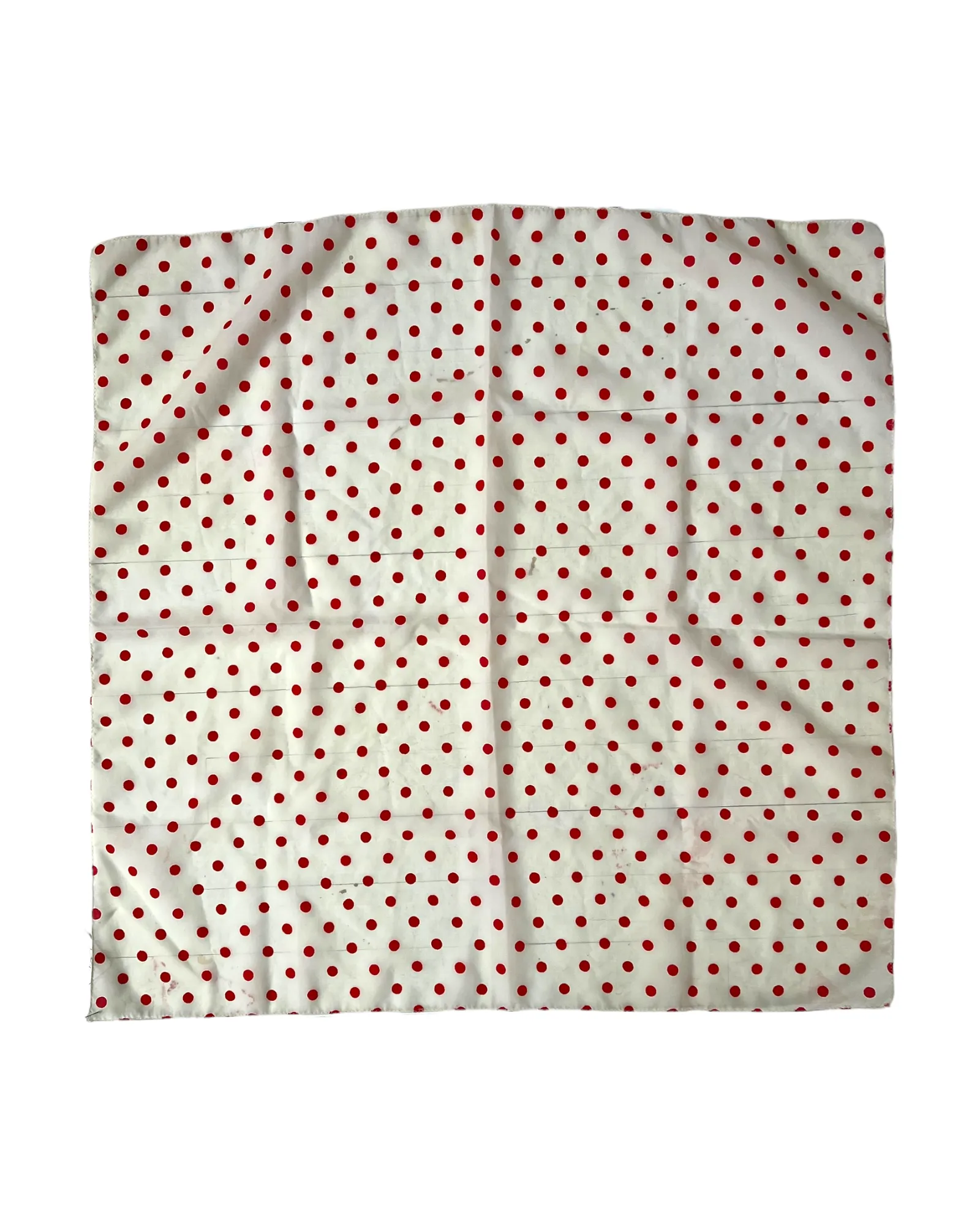 Vintage Polka Dot Scarf