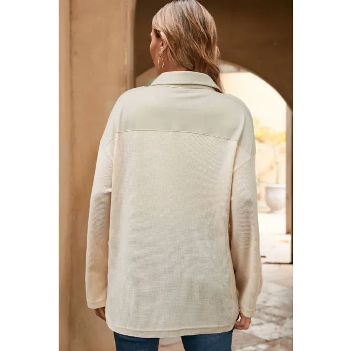 Waffle Loose Top