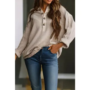 Waffle Loose Top