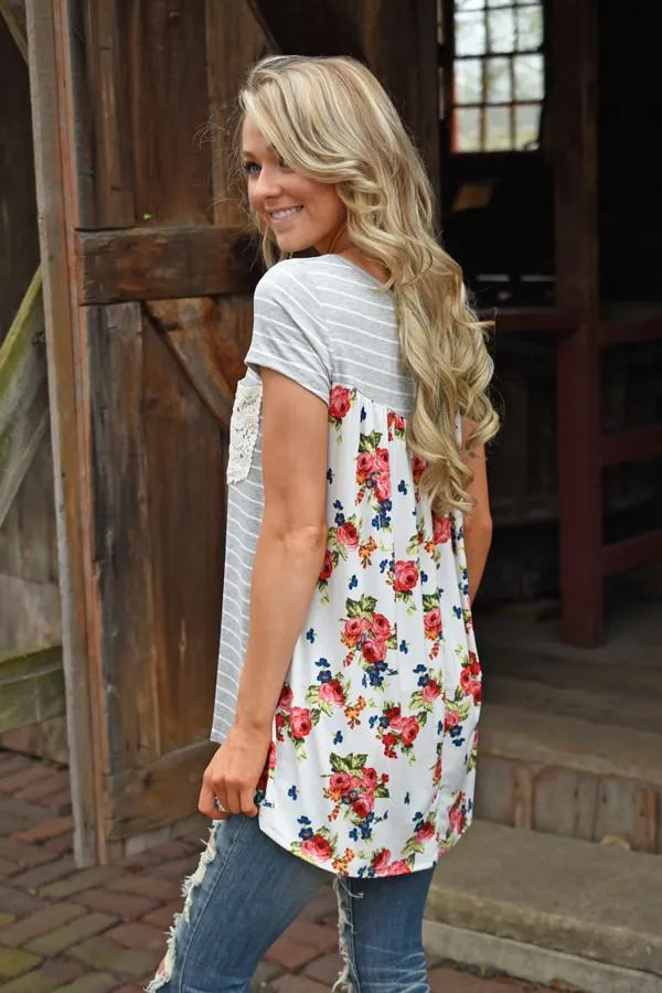 What a Girl Needs ~ Floral