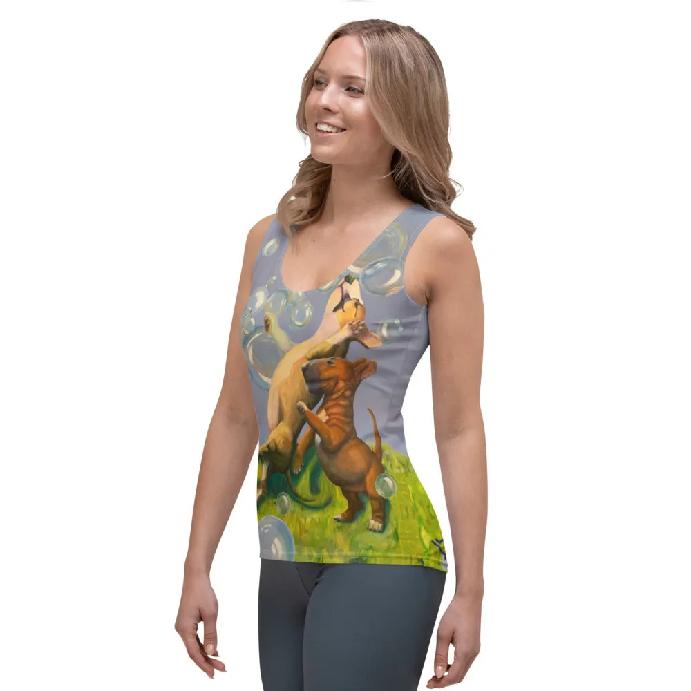 Whimsy Fit "Bubbles" Tank Top