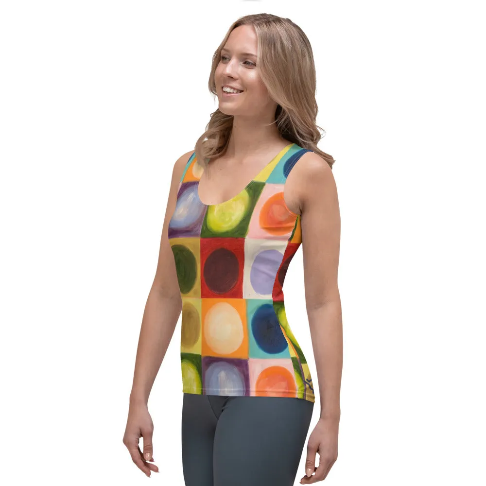 Whimsy Fit "Circles" Tank Top