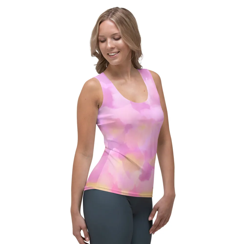 Whimsy Fit "Cotton Candy - Party Dog" Tank Top