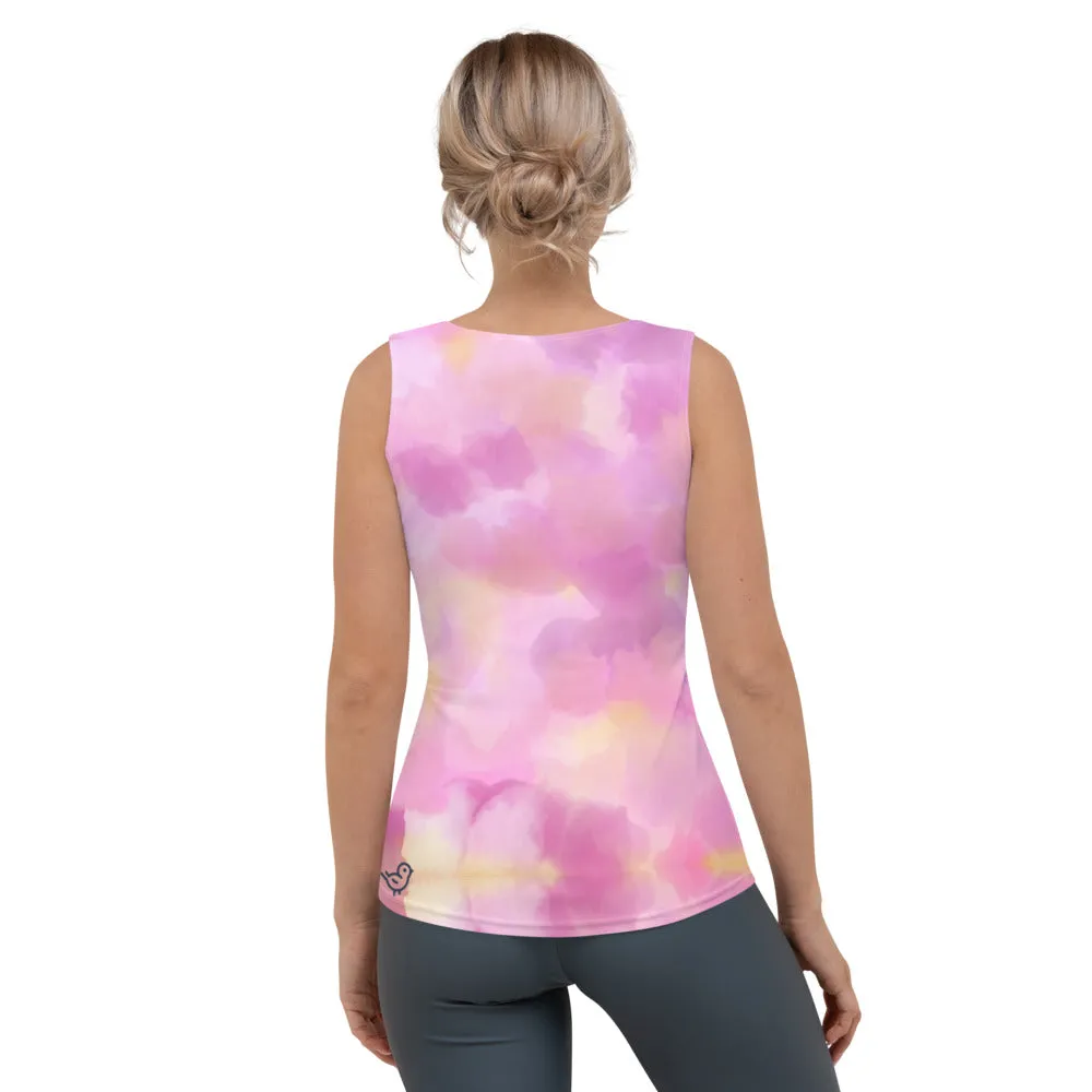 Whimsy Fit "Cotton Candy - Party Dog" Tank Top