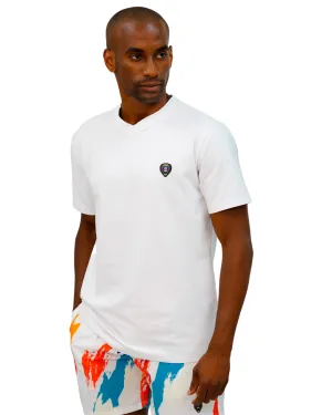 WHITE V NECK