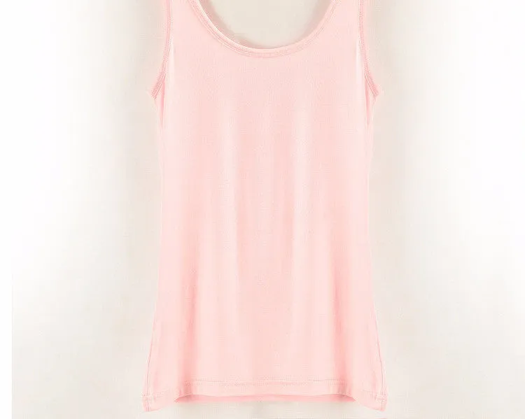 Women Tank Solid Color Sleeveless Letter Print backless top Casual Women Vest tops BTL021