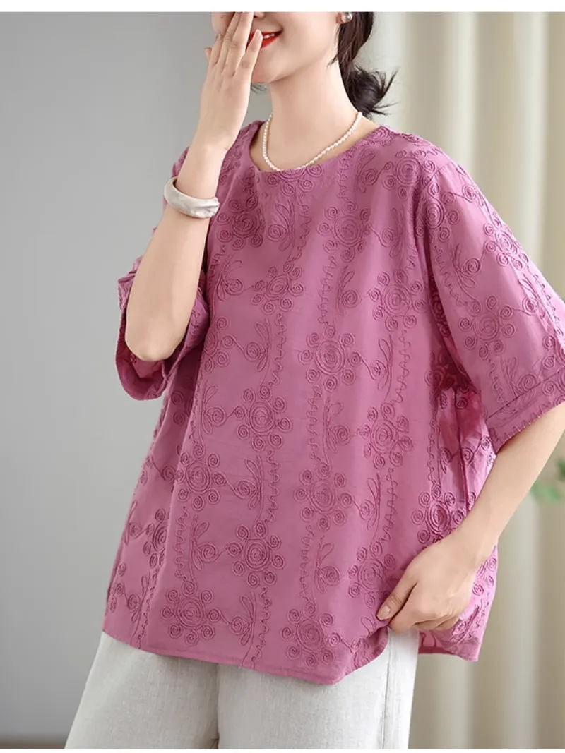 Women Vintage Retro Tops