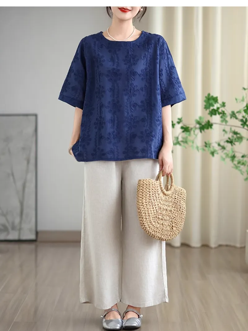 Women Vintage Retro Tops