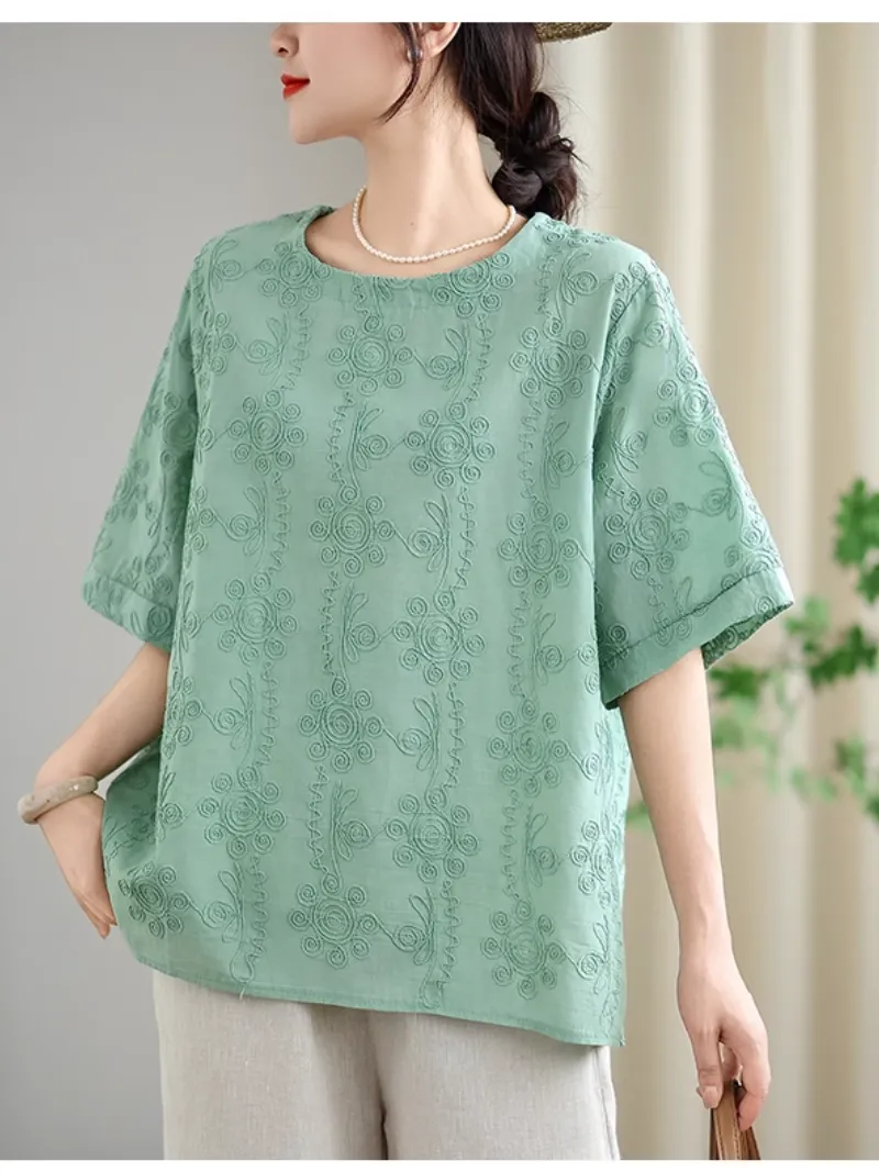 Women Vintage Retro Tops