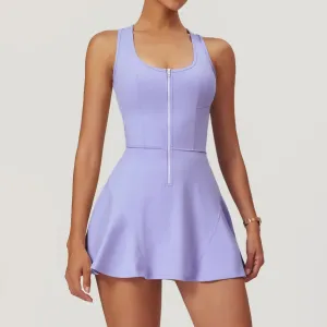 Women's - Elegant Activewear Dress - Lightweight, Stylish Design - Perfect for Fitness and Everyday Wear