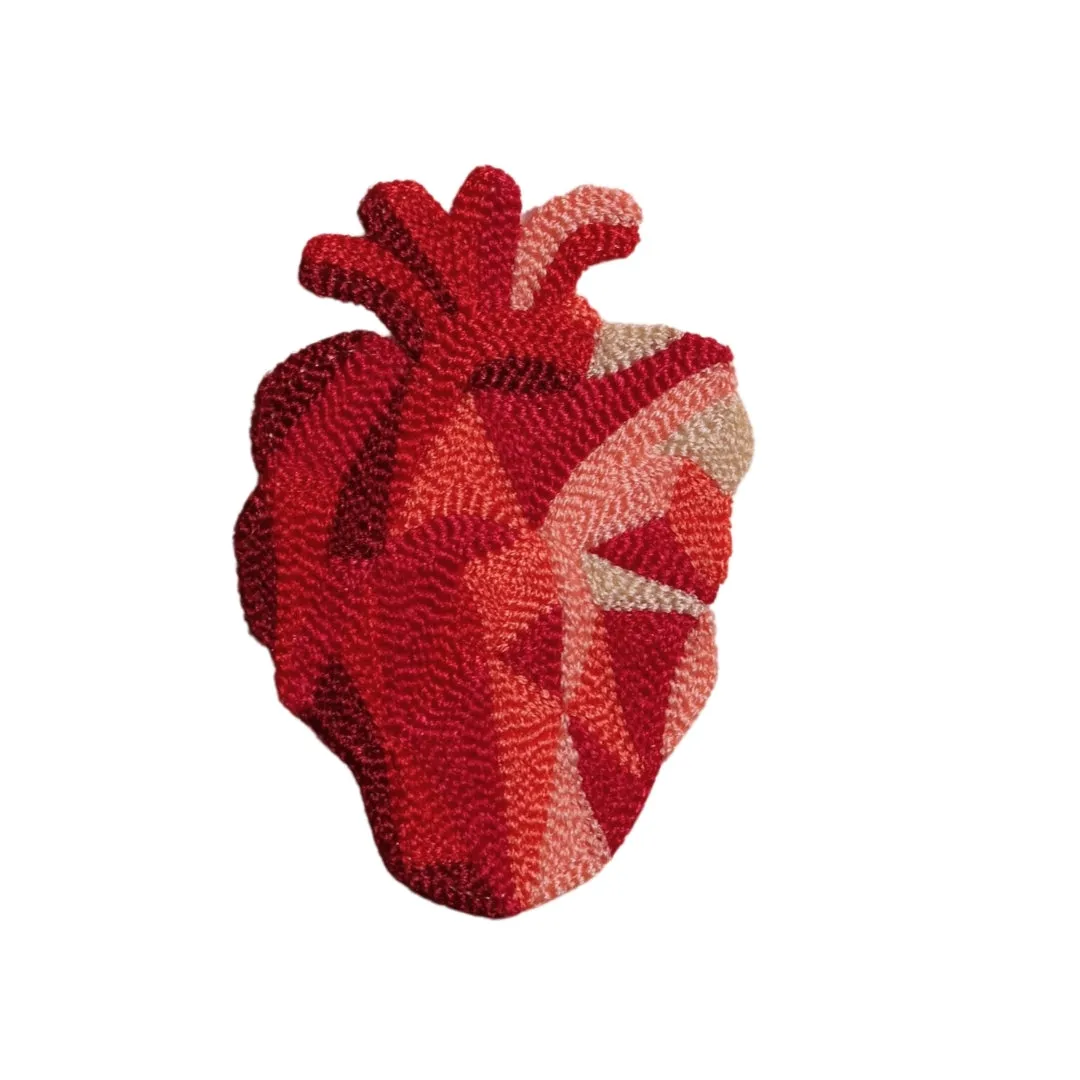 Women's Heart Tank Top Ribbed