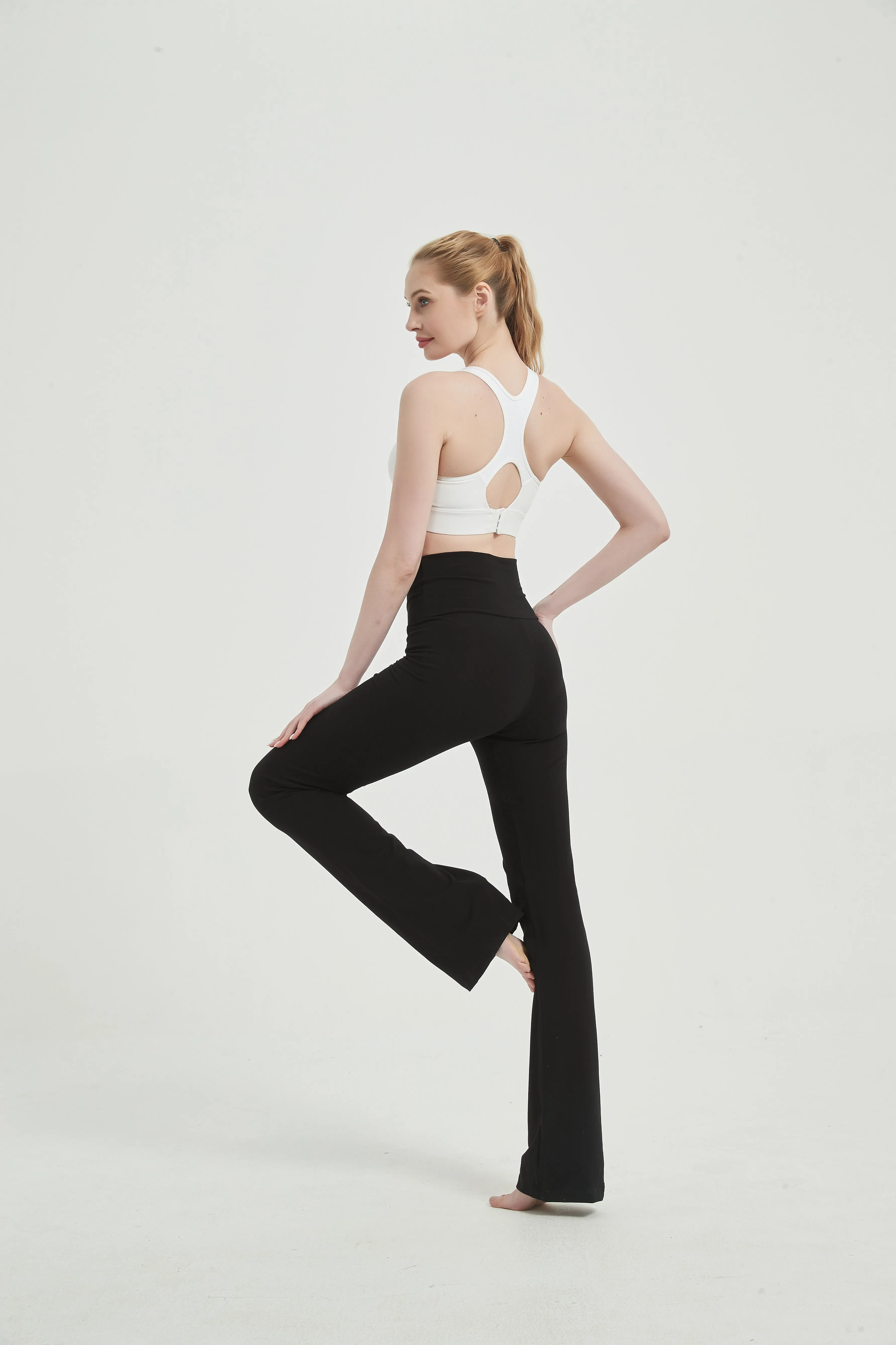 Women's High-Rise Bootcut Flare Yoga Pants 32" Inseam