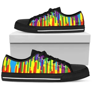 Women's Psychedelic Low Tops Custom Shoes