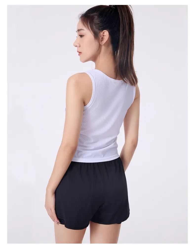 Women's Ribbed Athletic Tank Top