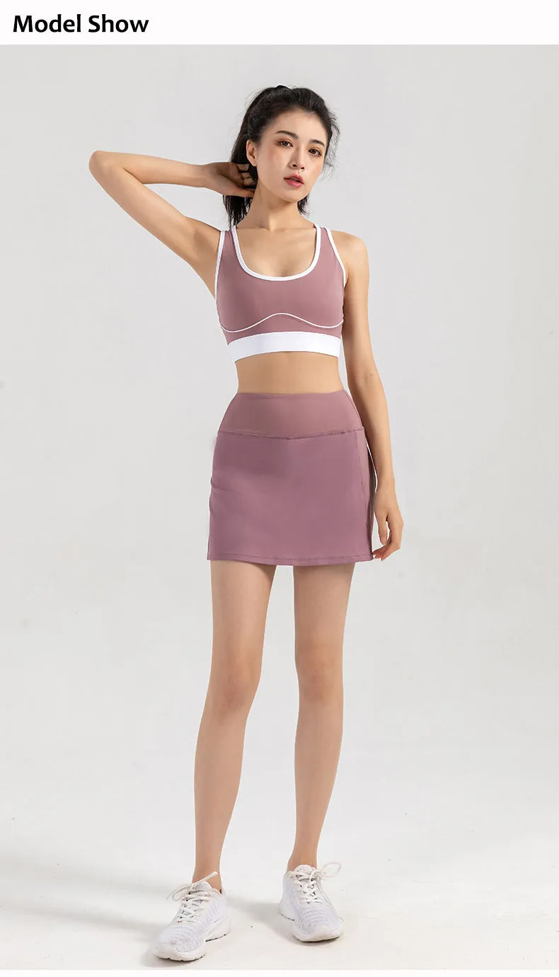 Women's Split Tennis Skirt