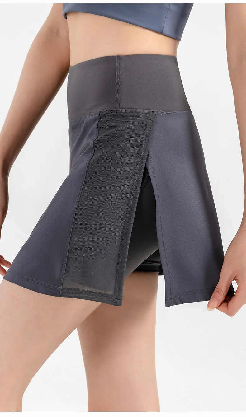 Women's Split Tennis Skirt
