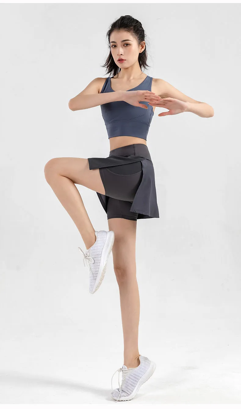 Women's Split Tennis Skirt