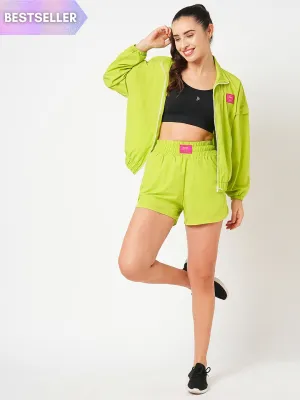 Workin' It Neon Jacket Set