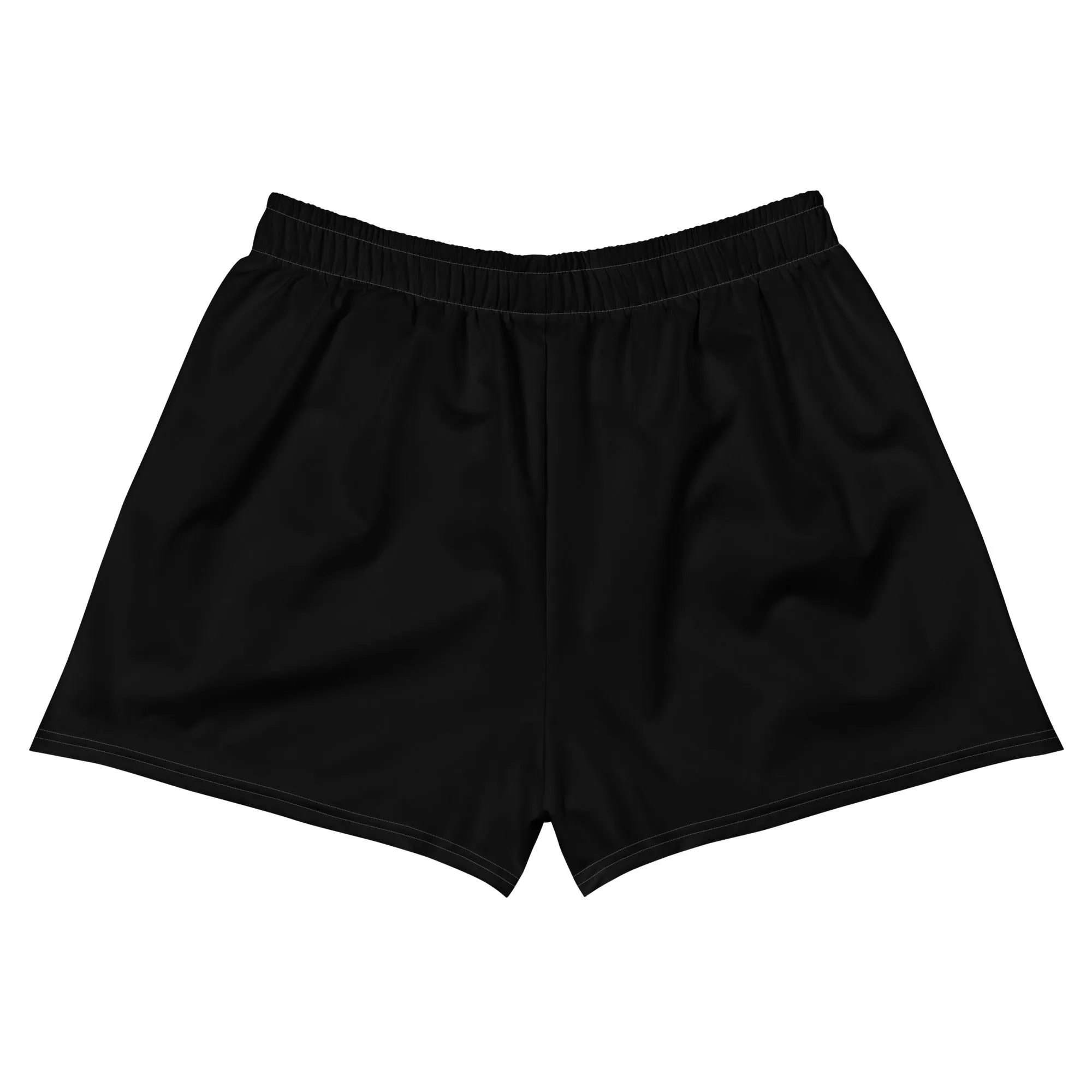 XCLUSIF POETIX BLACK & WHITE LOGO Women’s Athletic Shorts