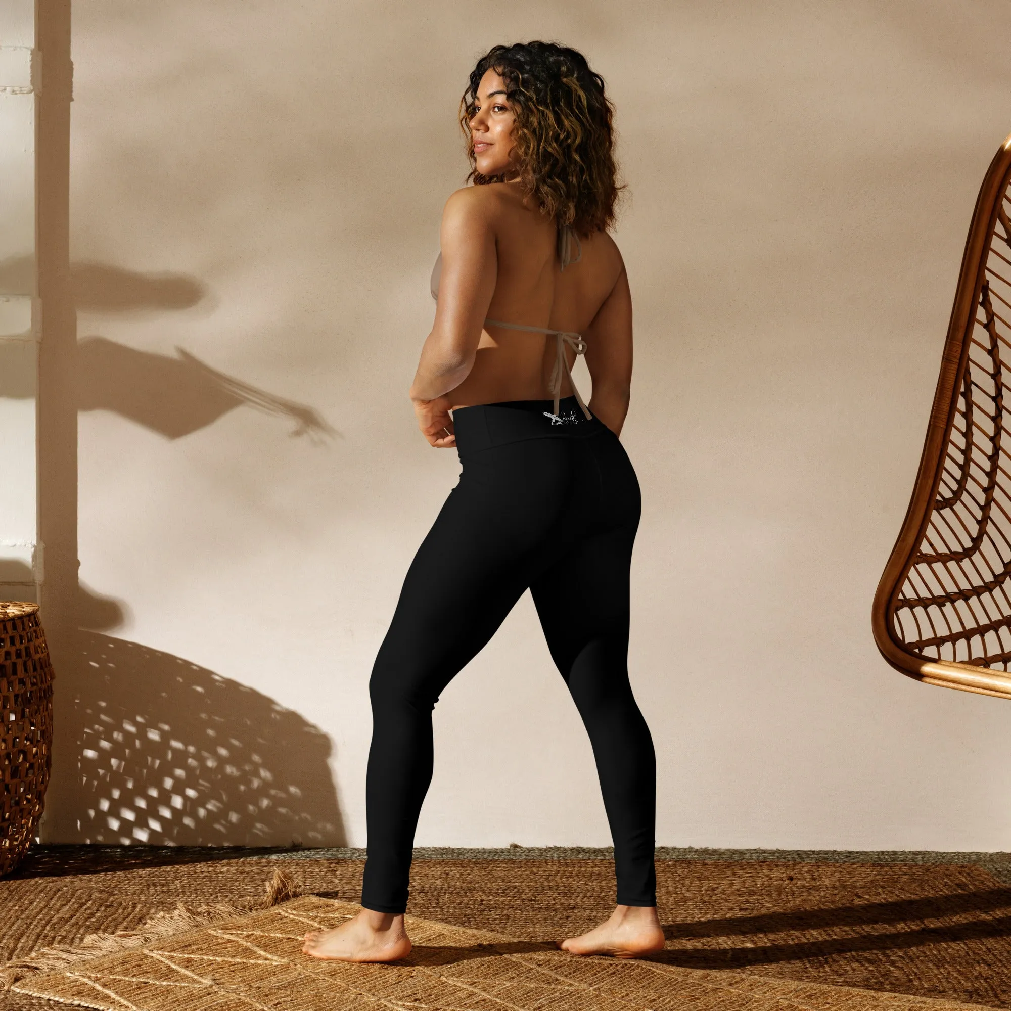 XCLUSIF POETIX BLACK & WHITE Women's Leggings