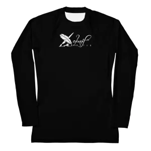XCLUSIF POETIX BLACK & WHITE Women's Rash Guard