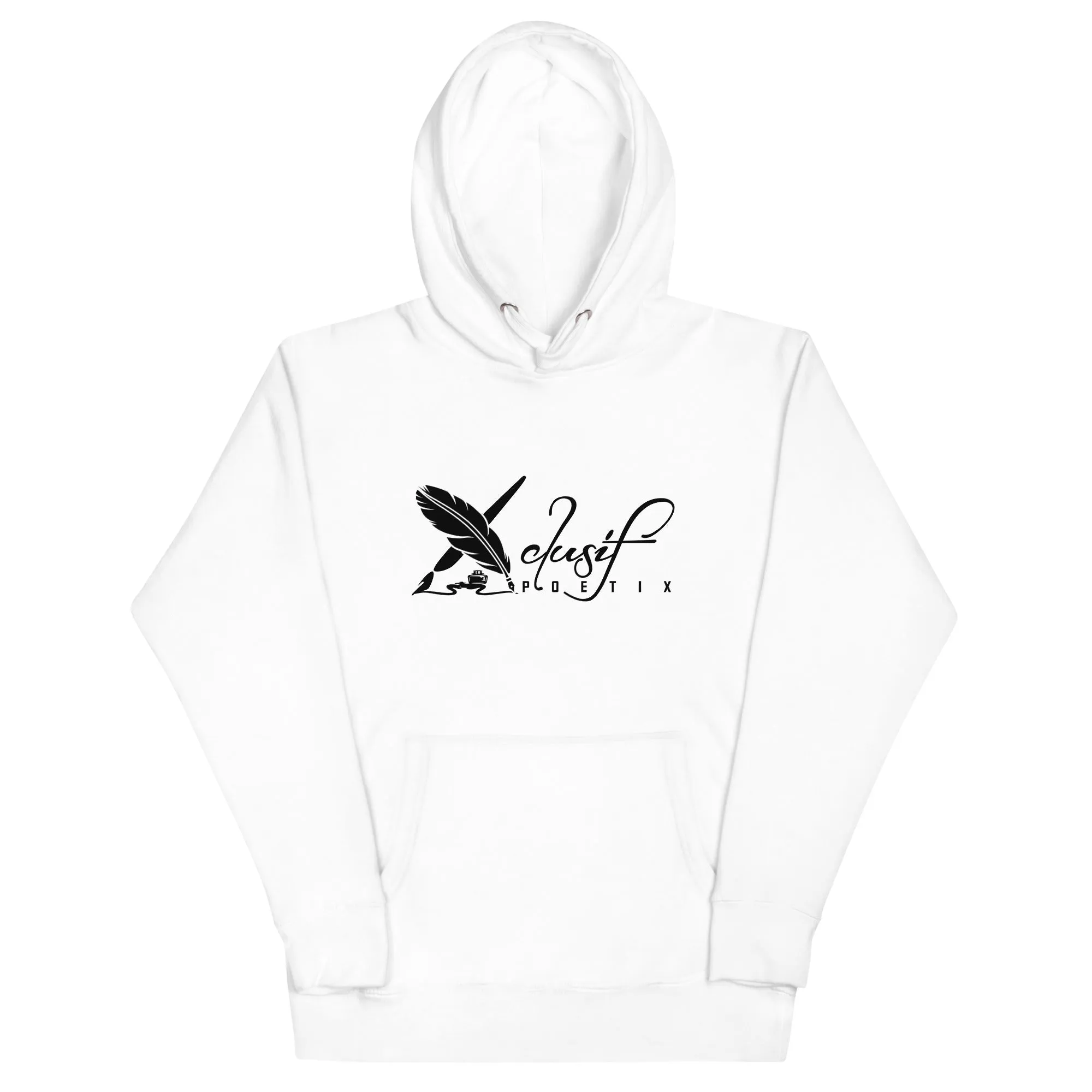 XCLUSIF POETIX BLACK LOGO Unisex Hoodie