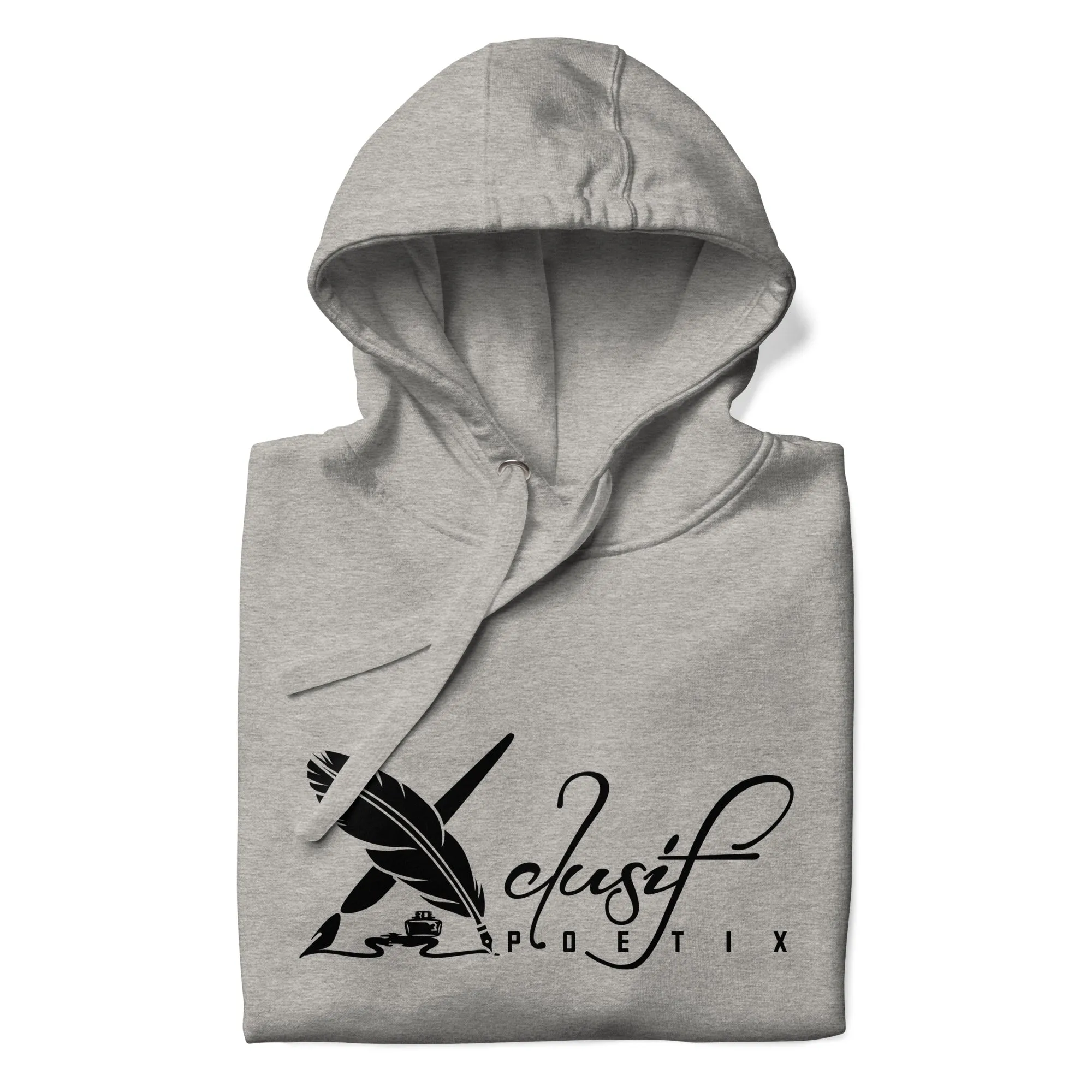 XCLUSIF POETIX BLACK LOGO Unisex Hoodie