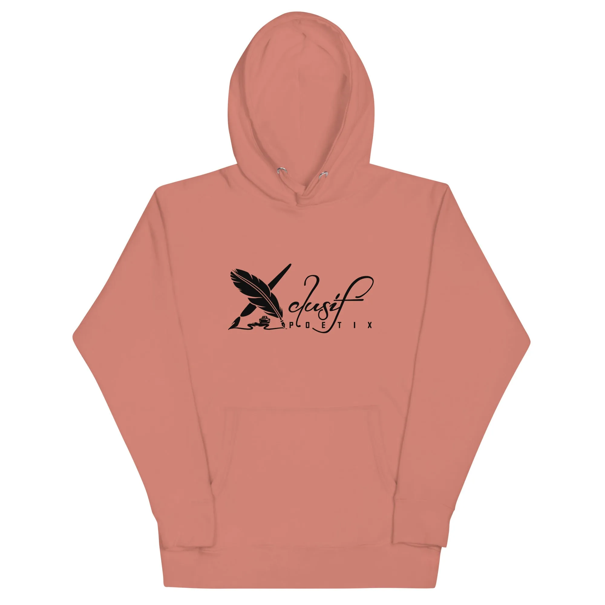 XCLUSIF POETIX BLACK LOGO Unisex Hoodie