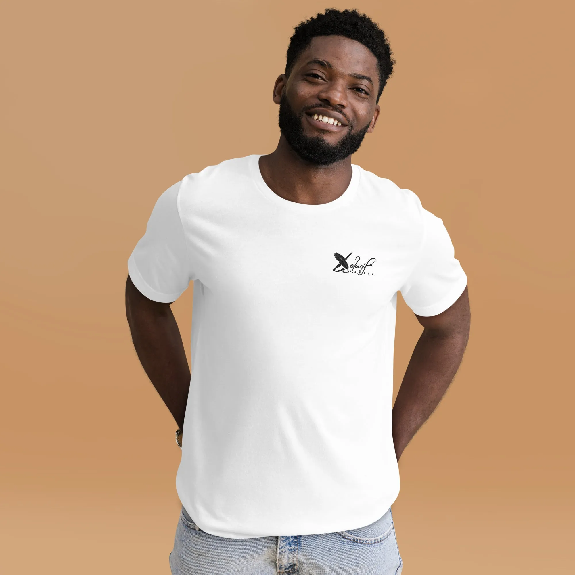 XCLUSIF POETIX BLACK LOGO Unisex t-shirt